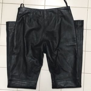 MODA International 100% leather pants